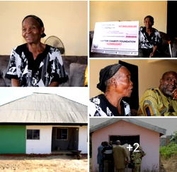 25-years after, foundation builds home for late Moses Oisakede’s mum