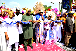 Carnival Calabar 2024: Aisha Buhari, govs, UN, EU reps, others storm Calabar