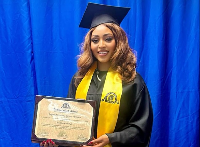 Regina Daniels' Academic Triumph Marks New Chapter in Remarkable Journey