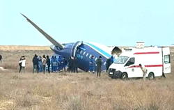 Dozens killed after plane crashes in Kazakhstan