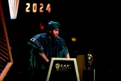 Super Eagles’ Ademola Lookman crowned 2024 African Footballer of the Year