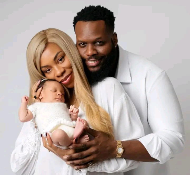 ‘Greatest Christmas gift,’ BBNaija’s Ocee Mbadiwe, fiancee welcome baby girl