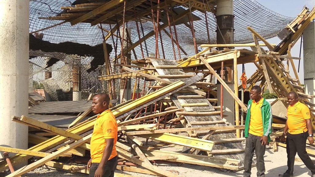 Segment of Samsung building collapses in Abuja - Vanguard News