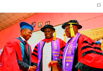AAUA honours Aiyedatiwa, Adefarati, other with doctorate degrees