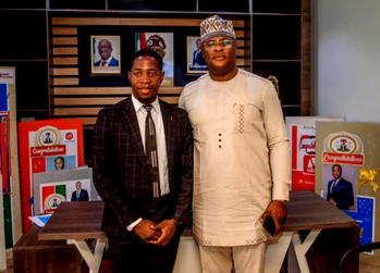Paddy gifts UNIBEN’s best graduating student N1m