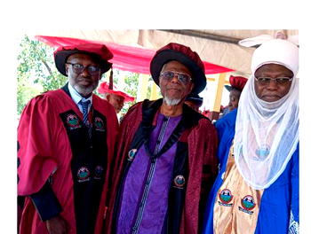 Toyin Falola receives doctor of letters from Benue State University