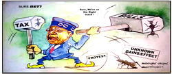 Cartoon: ‘Just pay tax, we’ll work out your survival’