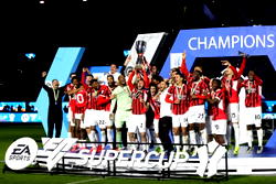 Abraham grabs late winner to give AC Milan Italian SuperCup win over Inter