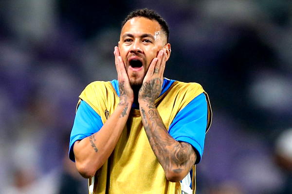 Neymar working remotely at the World Cup – Brazil president