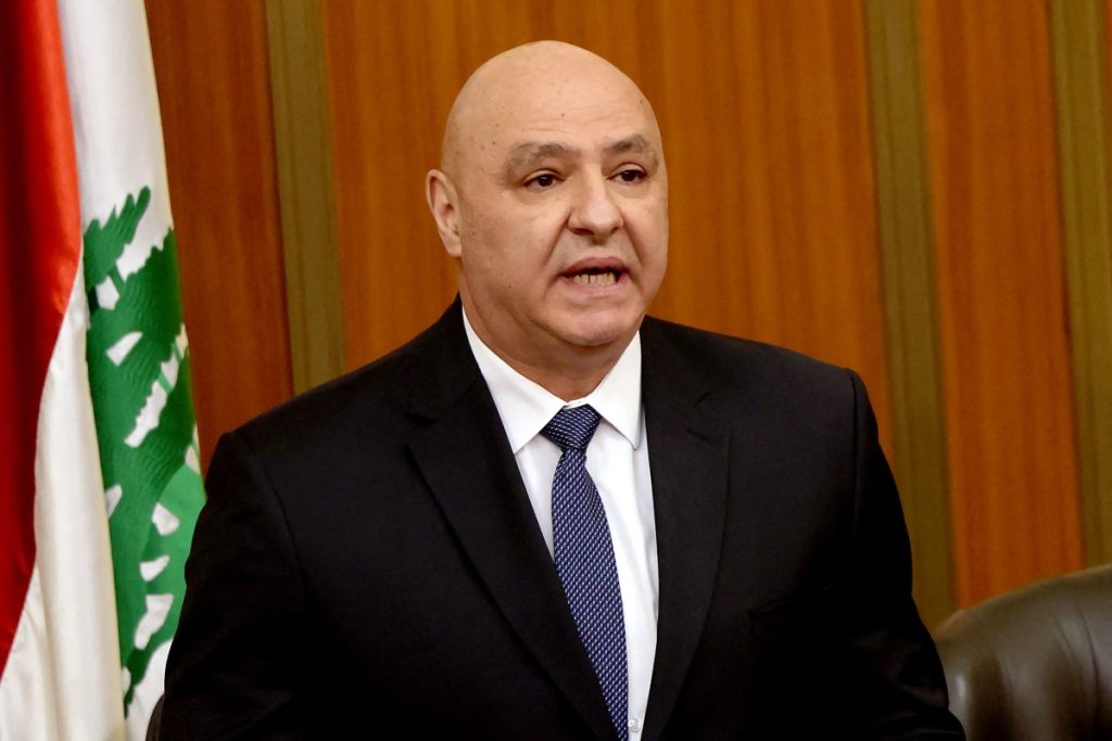 Lebanon's president travels to Washington for a meeting with Trump