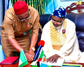 Gov Alia signs N550.1bn Benue 2025 budget into law