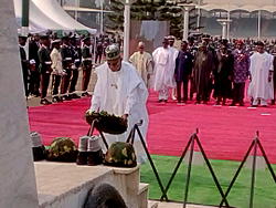 Armed Forces Remembrance: Shettima, Akpabio, others pay tributes to fallen heroes