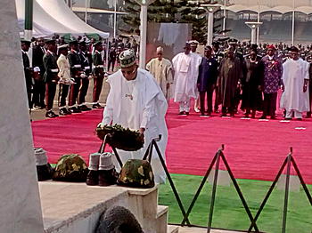 Armed Forces Remembrance: Shettima, Akpabio, others pay tributes to fallen heroes