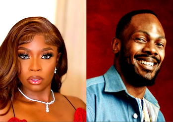‘He’s playing a character’, Actress Bolaji Ogunmola defends Etim Effiong over intimate scene