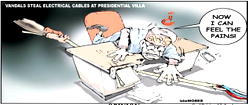 Cartoon: …and petrol for Villa’s generators too?