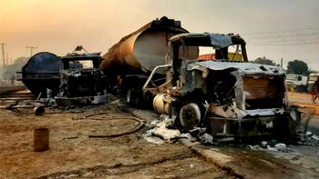 18 dead, 13 rescued in Enugu petrol tanker crash
