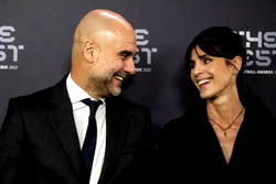 Pep Guardiola’s wife breaks silence after split from Man City boss