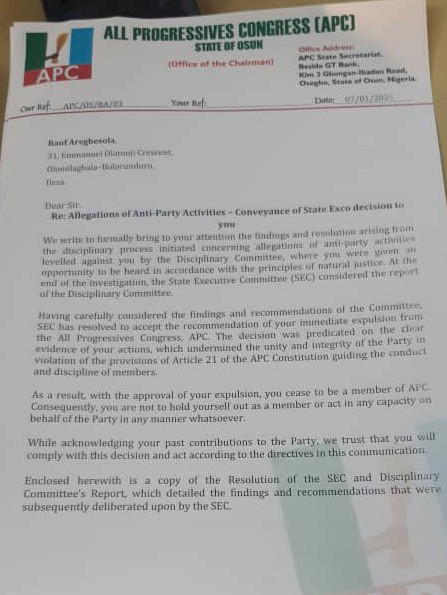 Osun APC Doc