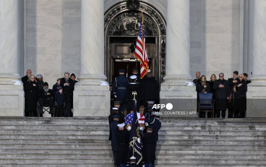Jimmy Carter lying in state 4