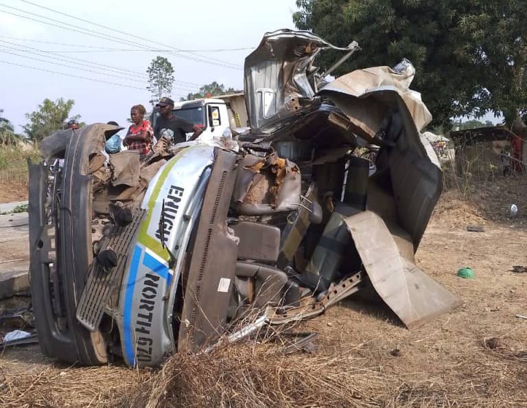 NYSC member accident scene