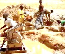 How illegal mining fuels insecurity in the north
