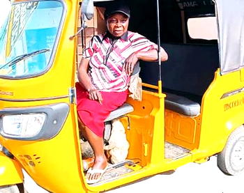 Daring ‘Nurse’ Theresa: Female commercial tricycle rider who competes with men