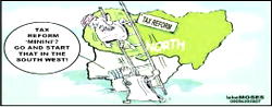 Cartoon: ‘Aboki, I say leave this ladder maza maza!’