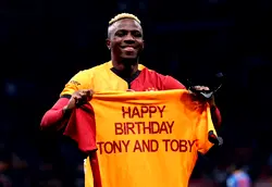 Osimhen on target for Galatasaray, dedicates goal to Elumelu’s sons