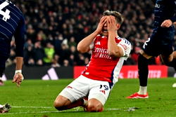 EPL: Arsenal blow two goals lead, draw 2-2 with Aston Villa