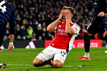 EPL: Arsenal blow two goals lead, draw 2-2 with Aston Villa