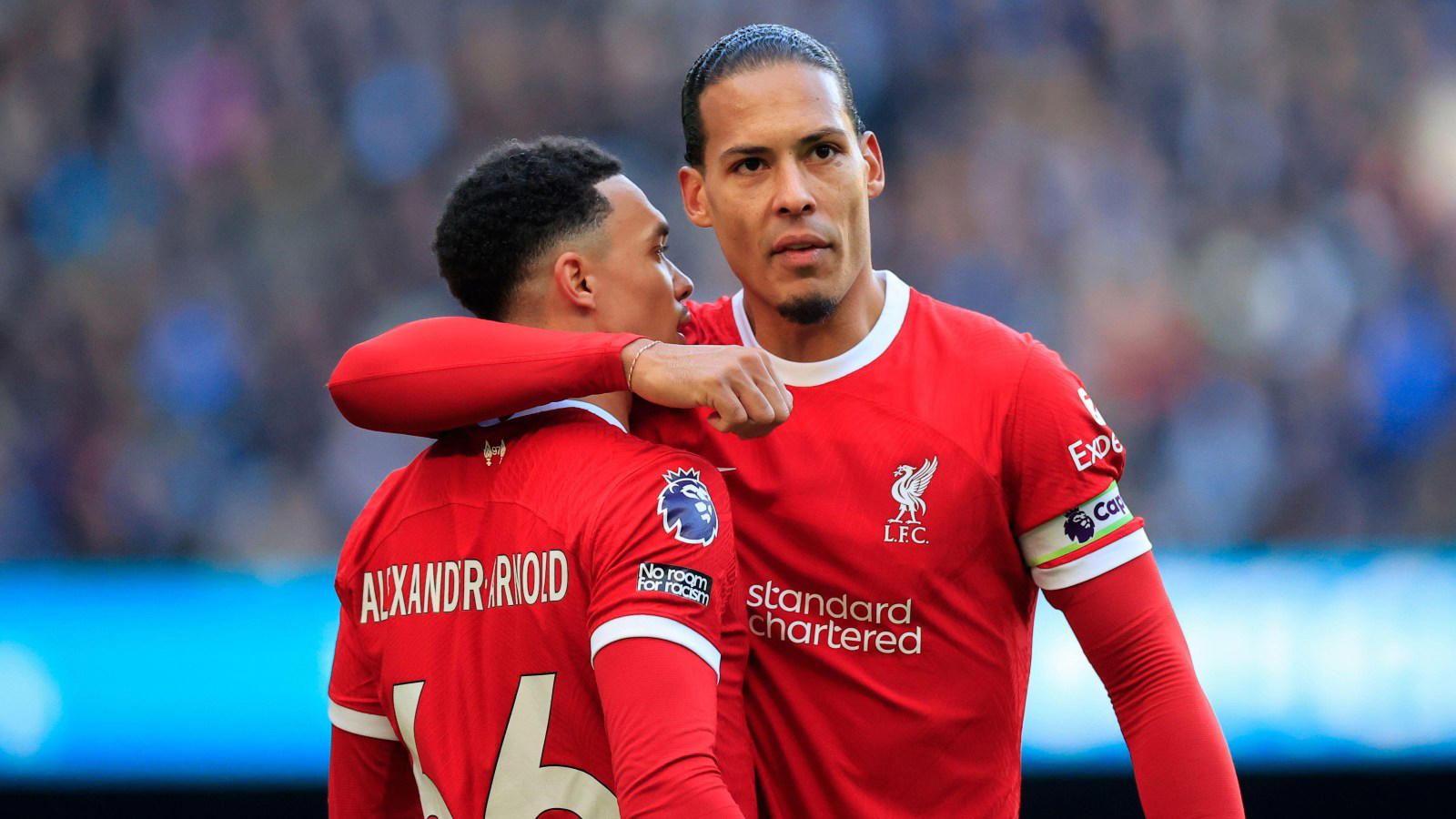 Alexander-Arnold exit will not overshadow Liverpool title party, says Van Dijk