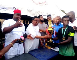 Sports will elevate you in society – Jim Nwobodo to players