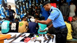 Delta police parade suspected killers of uber driver, cultists, robbers, others