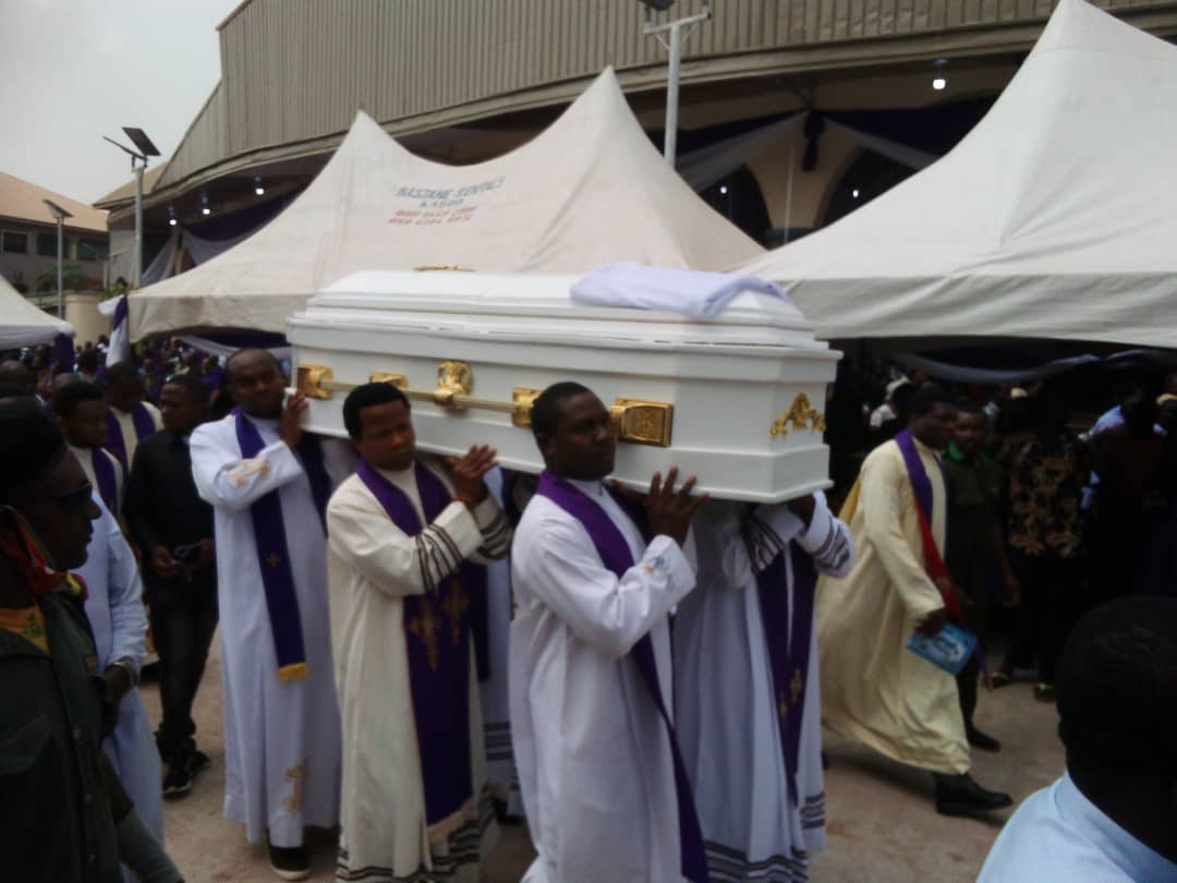 Tears, prayers as Anambra Catholic Priest killed by gunmen is laid to rest