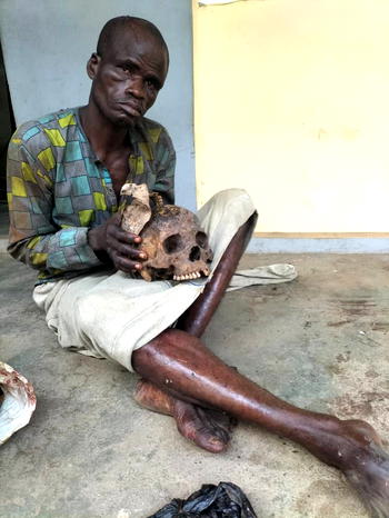 So-Safe apprehends ex-convict with human skull in Ogun