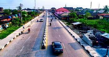Newly Constructed Old Ojo Road, Amuwo-Odofin, Lagos.
