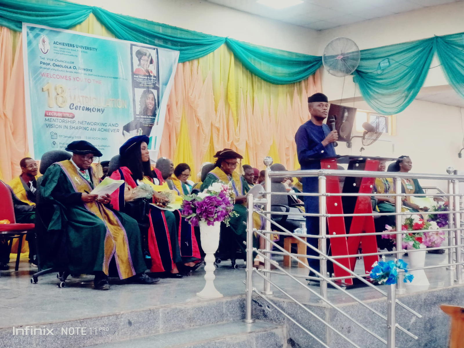 Achievers varsity matriculates 1133 students, warns against social vices
