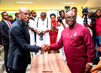 Gov Alia swears-in 13 new Permanent Secretaries, urges them to be apolitical