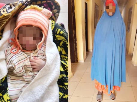 Photo: FCT police arrest woman for abandoning day-old baby in bush ...