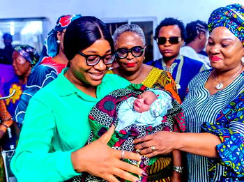 A’Ibom first lady designate receives new year day baby