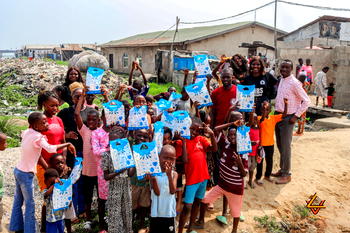 NGO donates educational materials, pays two indigent pupils’ school fees