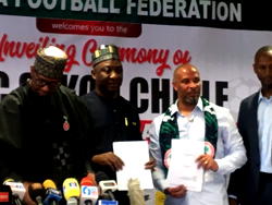 Super Eagles: ‘I’m a strict coach’, Chelle sounds warning at unveiling