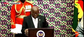 Video: Ghana president’s ADC collapses during nationwide broadcast