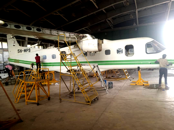 NAF engineers revive aircraft grounded for 23 years
