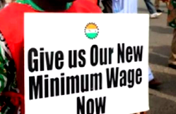 Demand for a new minimum wage