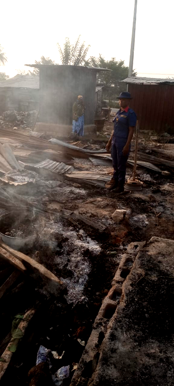 Fire guts Osun food market
