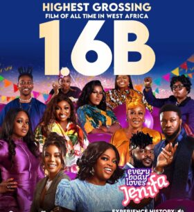 Funke Akindele’s Everybody Loves Jennifer rakes in N1.6bn in cinemas 