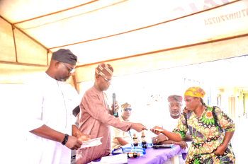 Ogun lawmaker constructs road, empowers constituents