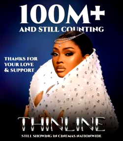 Mercy Aigbe’s ‘Thinline’ rakes in N100m in cinemas