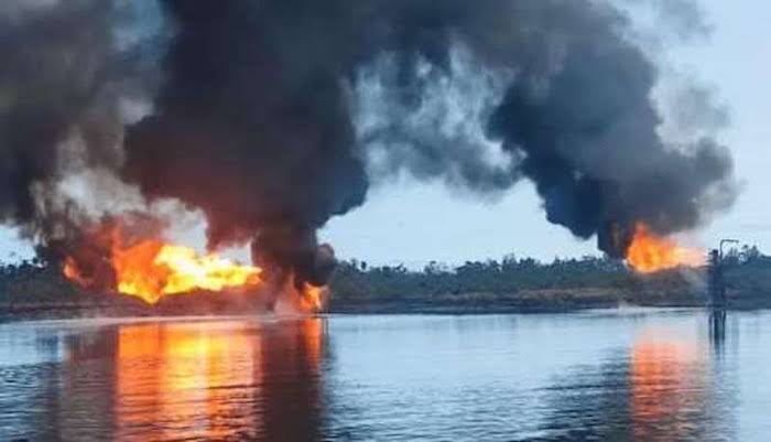 Breaking: Explosion rocks Trans-Niger Pipeline in Rivers